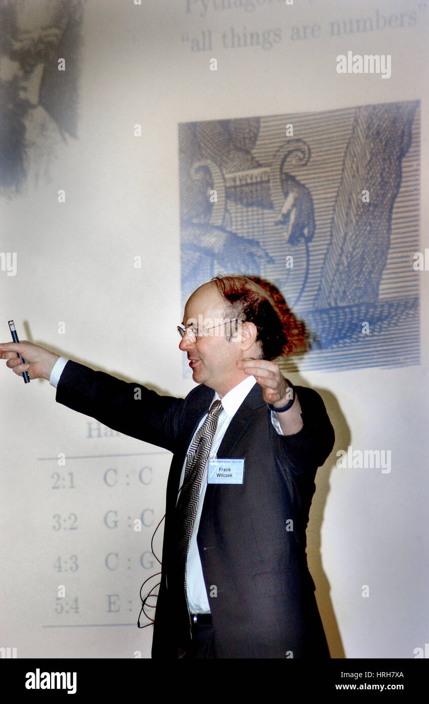 Frank Wilczek, físico teórico norteamericano Foto de stock