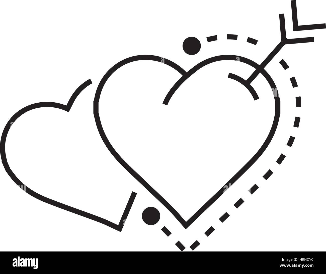 Corazón con flecha Imágenes de stock en blanco y negro - Alamy Corazón con flecha Imágenes de stock en blanco y negro - Alamy