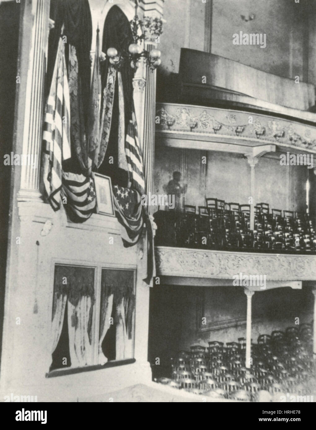 El Teatro Ford, Lincoln asesinato Foto de stock