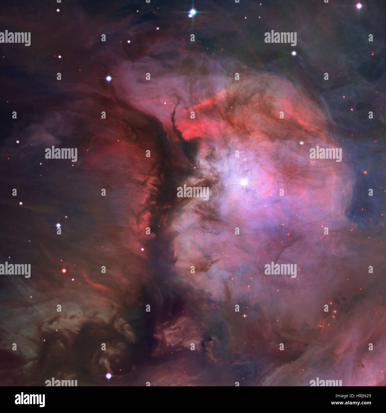De Mairan, la Nebulosa M43, NGC 1982 Foto de stock