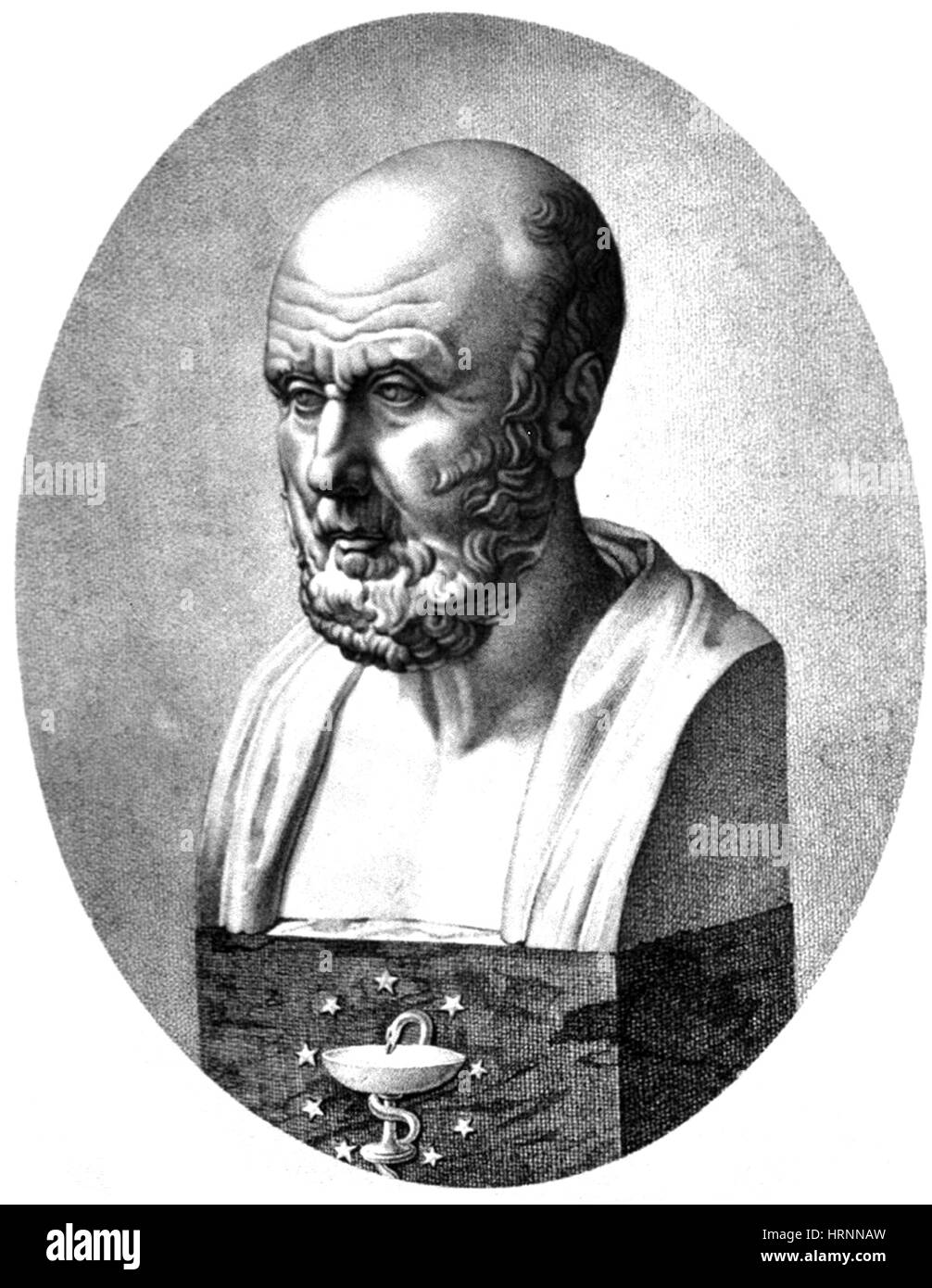 Hipócrates, el médico griego, Padre de la Medicina Moderna Fotografía de  stock - Alamy