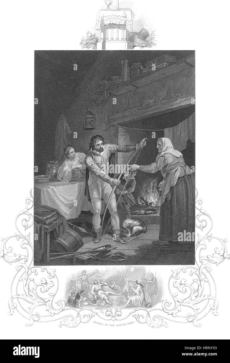 Alfredo el Grande, la leyenda de los pasteles Fotografía de stock Alamy