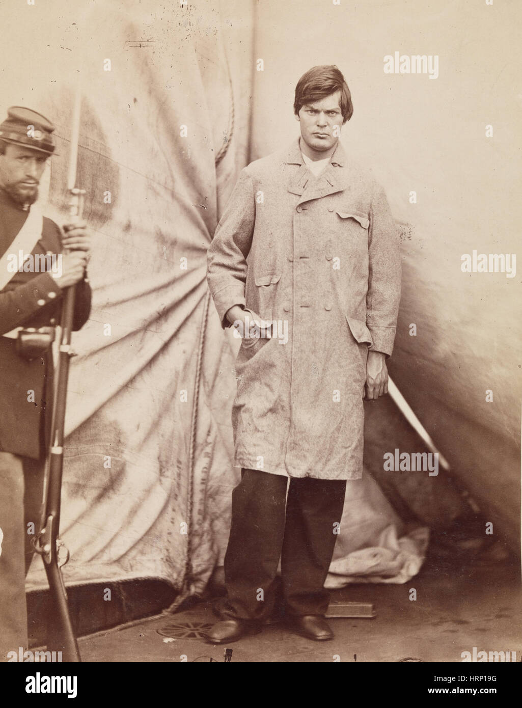 Lewis Powell, Lincoln asesinato conspirador Foto de stock