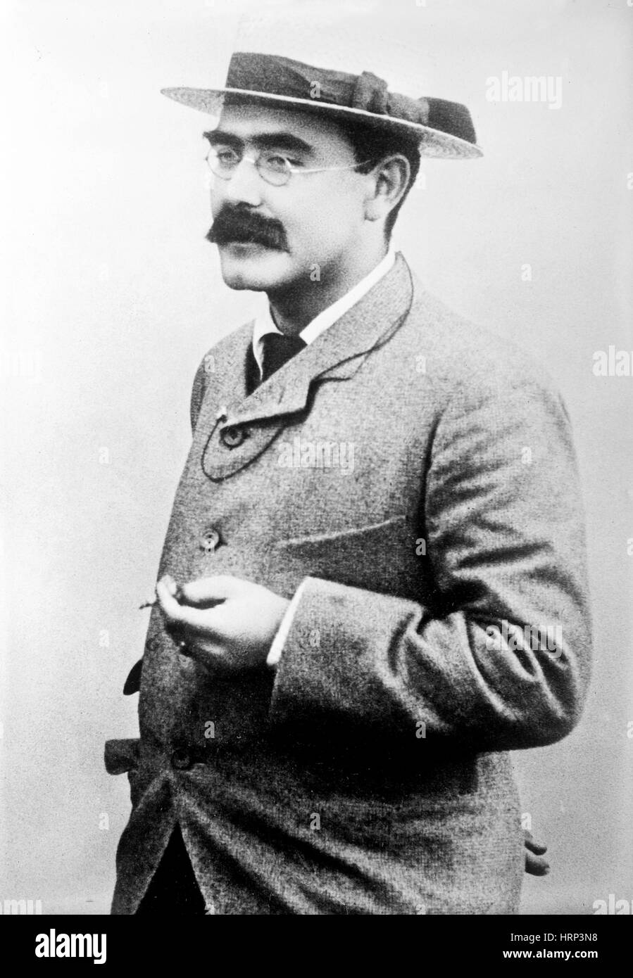 Rudyard Kipling, autor inglés Fotografía de stock - Alamy