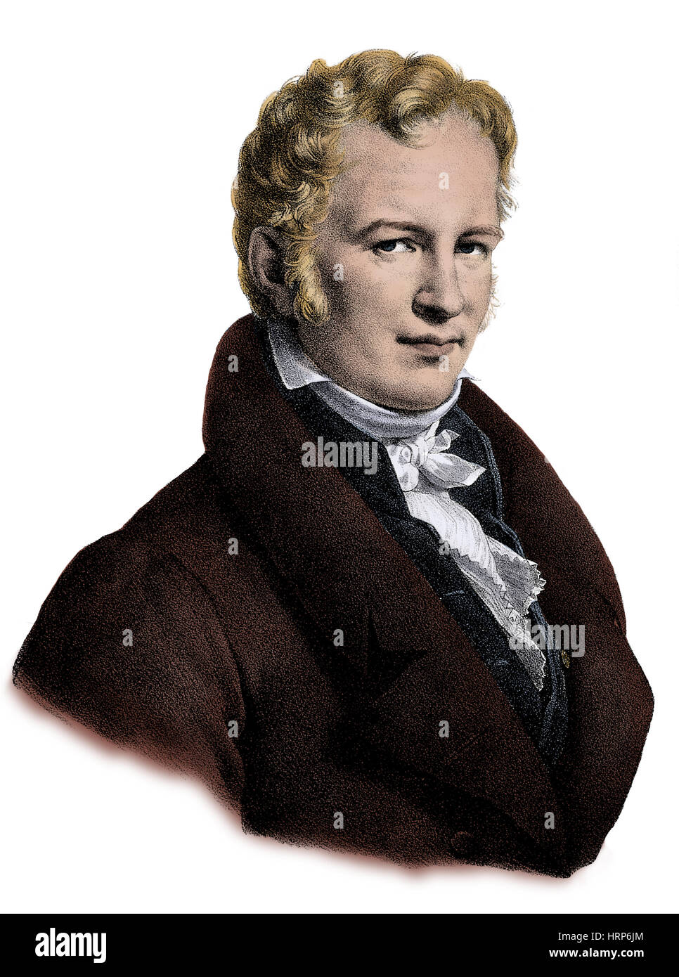 Alexander von humboldt drawing fotografías e imágenes de alta