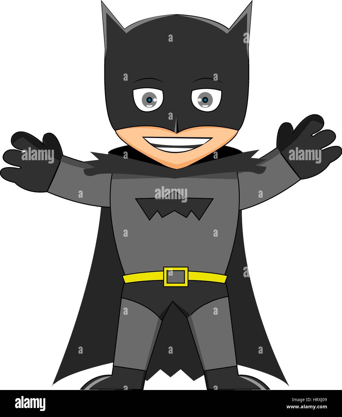 La súper héroe Batman cartoon Foto de stock
