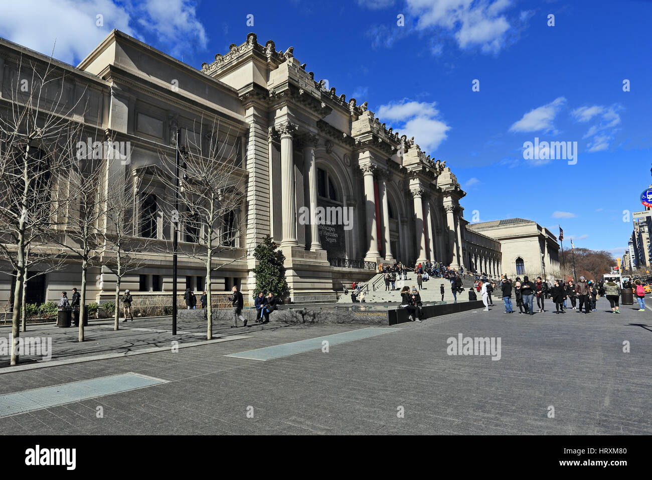 Museo Metropolitano de Arte de Nueva York 5th Avenue Foto de stock