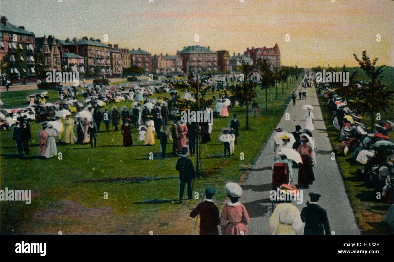 El Ladies' Mile, Southsea, c1905. Artista: Desconocido. Foto de stock