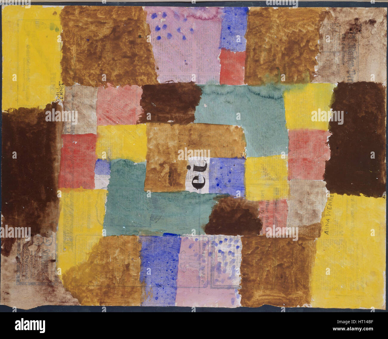 Memoria centrífugo, 1923. Artista: Paul Klee (1879-1940) Foto de stock