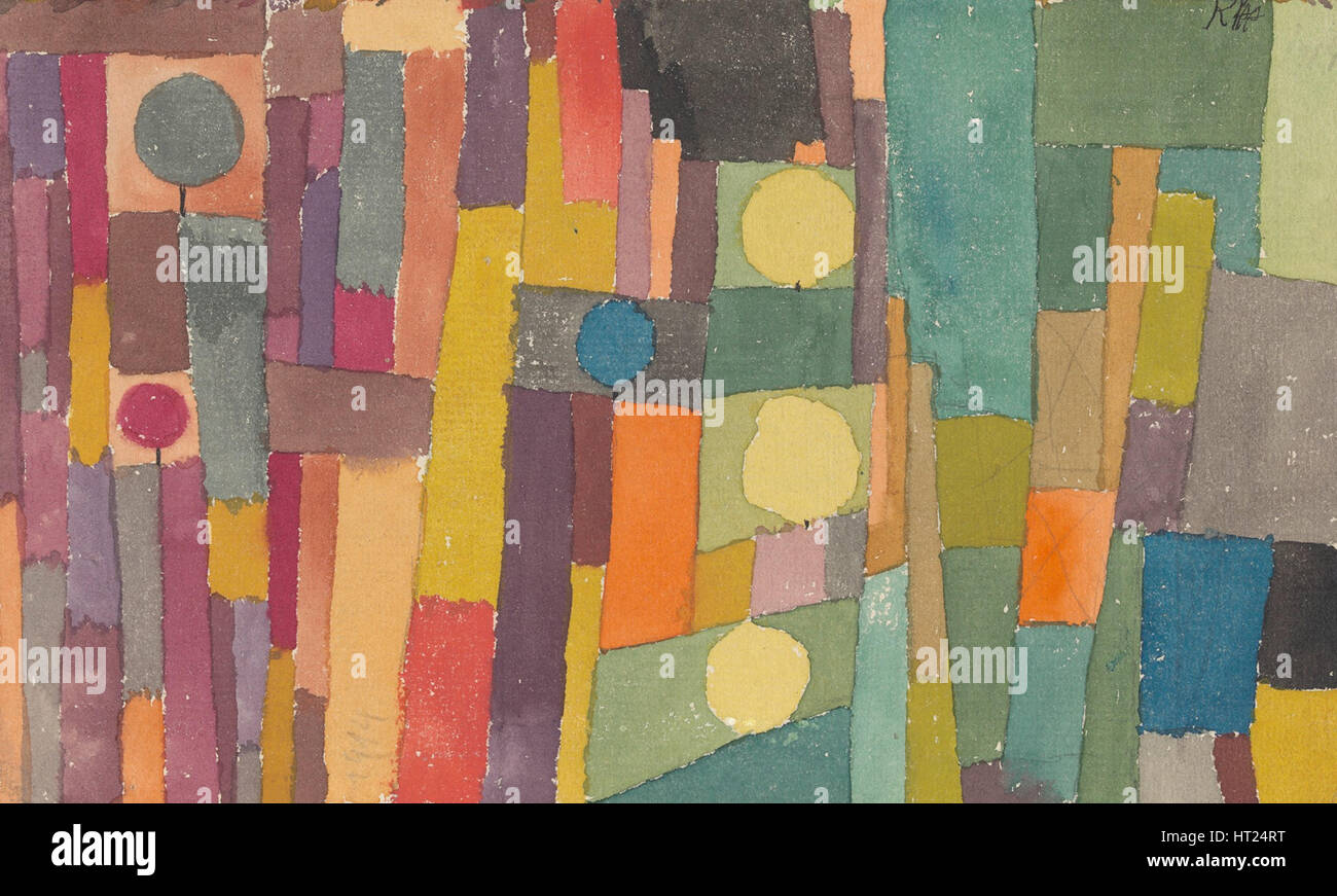 Paso, 1931. Artista: Paul Klee (1879-1940) Foto de stock