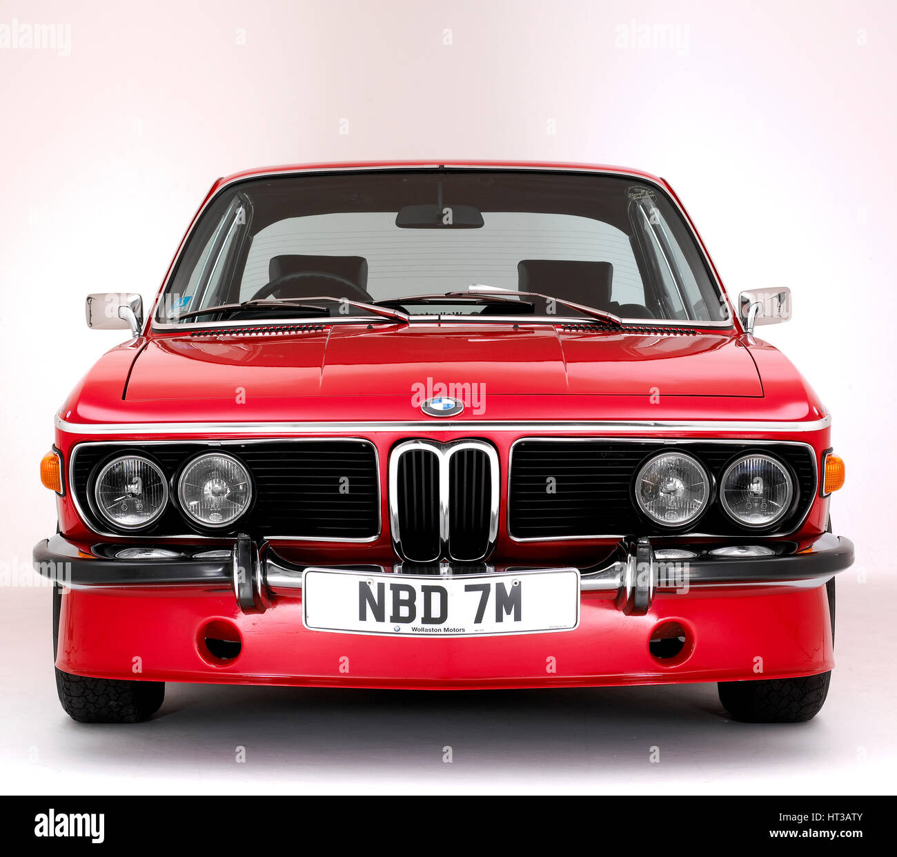1973 BMW 3.0 CSL. Artista: Desconocido. Foto de stock