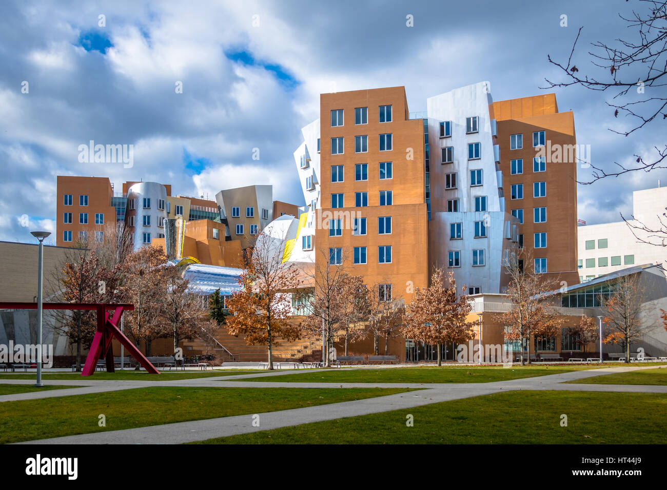 Instituto de Tecnología de Massachusetts (MIT) Stata Center Foto de stock