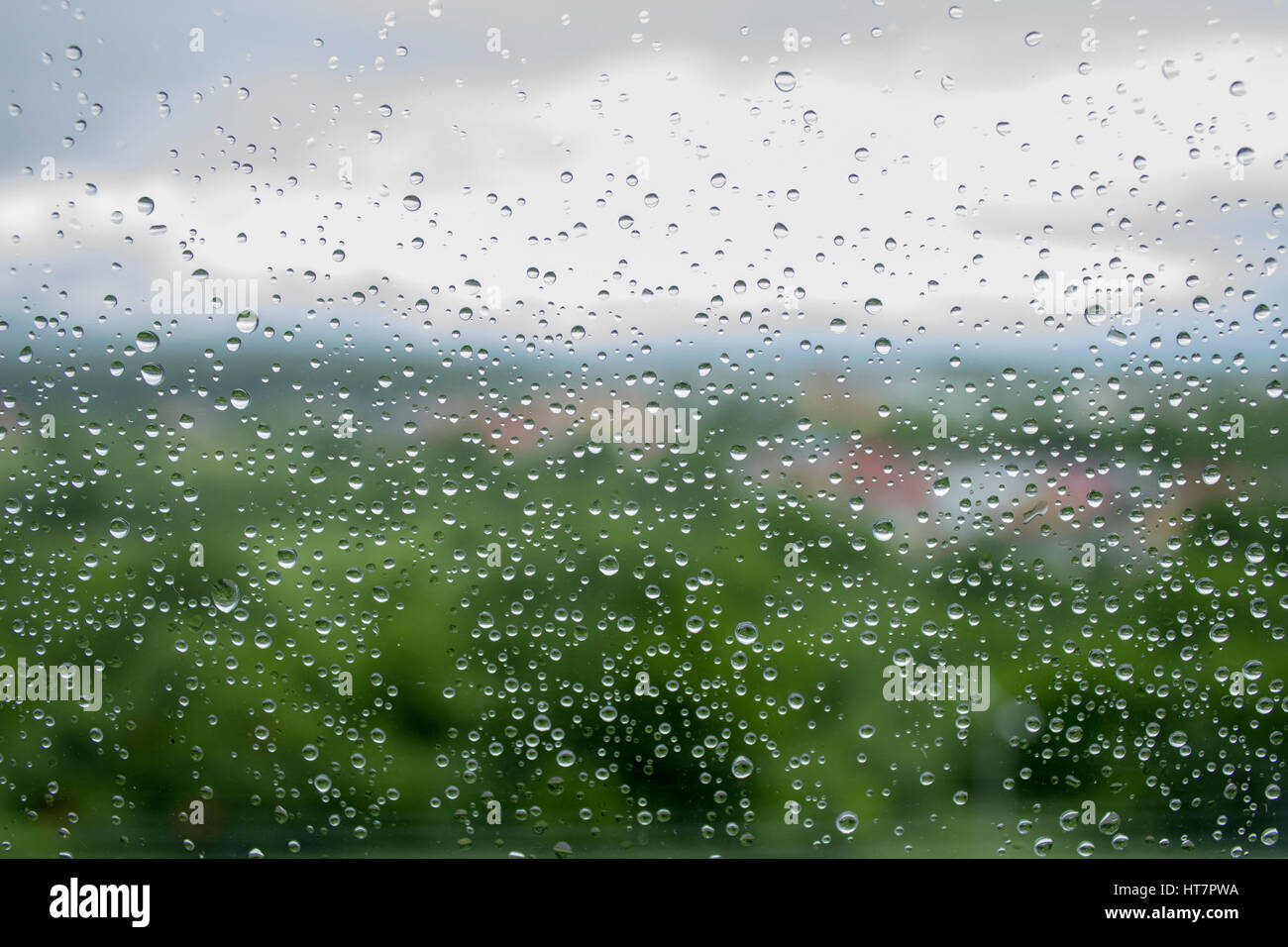 Día de lluvia Foto de stock