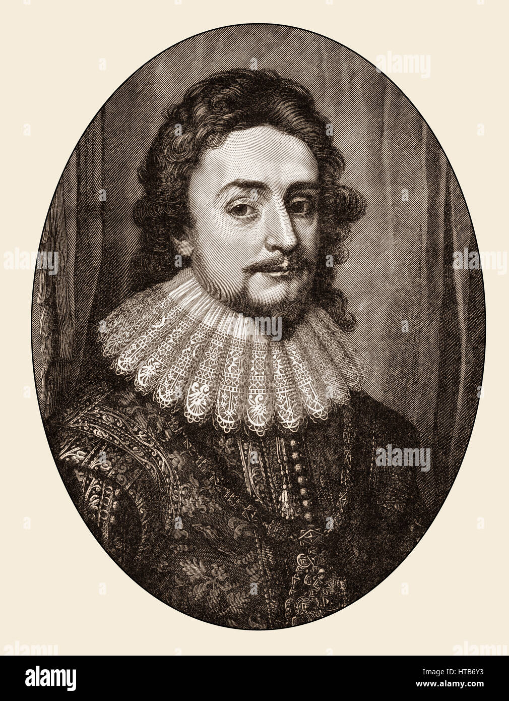 Federico V, elector palatino, 1596-1632 Foto de stock