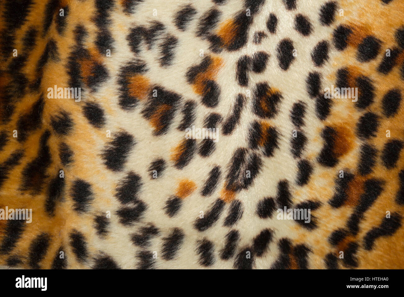 La piel de leopardo, falsificación, imitación de pieles Foto de stock