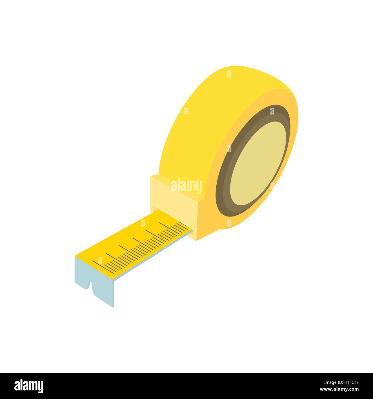 Icono de cinta métrica, estilo de dibujos animados Imagen Vector de stock -  Alamy