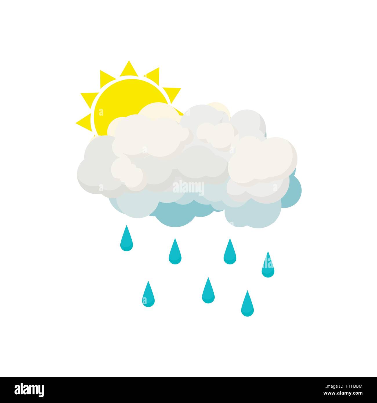 Cartoon rain cloud fotografías e imágenes de alta resolución - Alamy