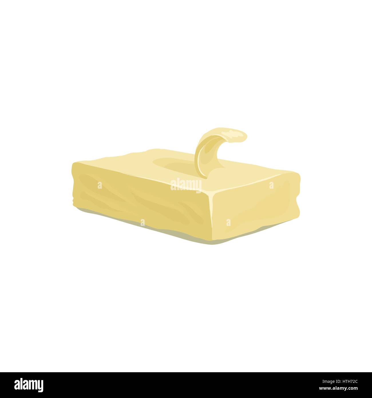 Icono de mantequilla, estilo de dibujos animados Imagen Vector de stock -  Alamy