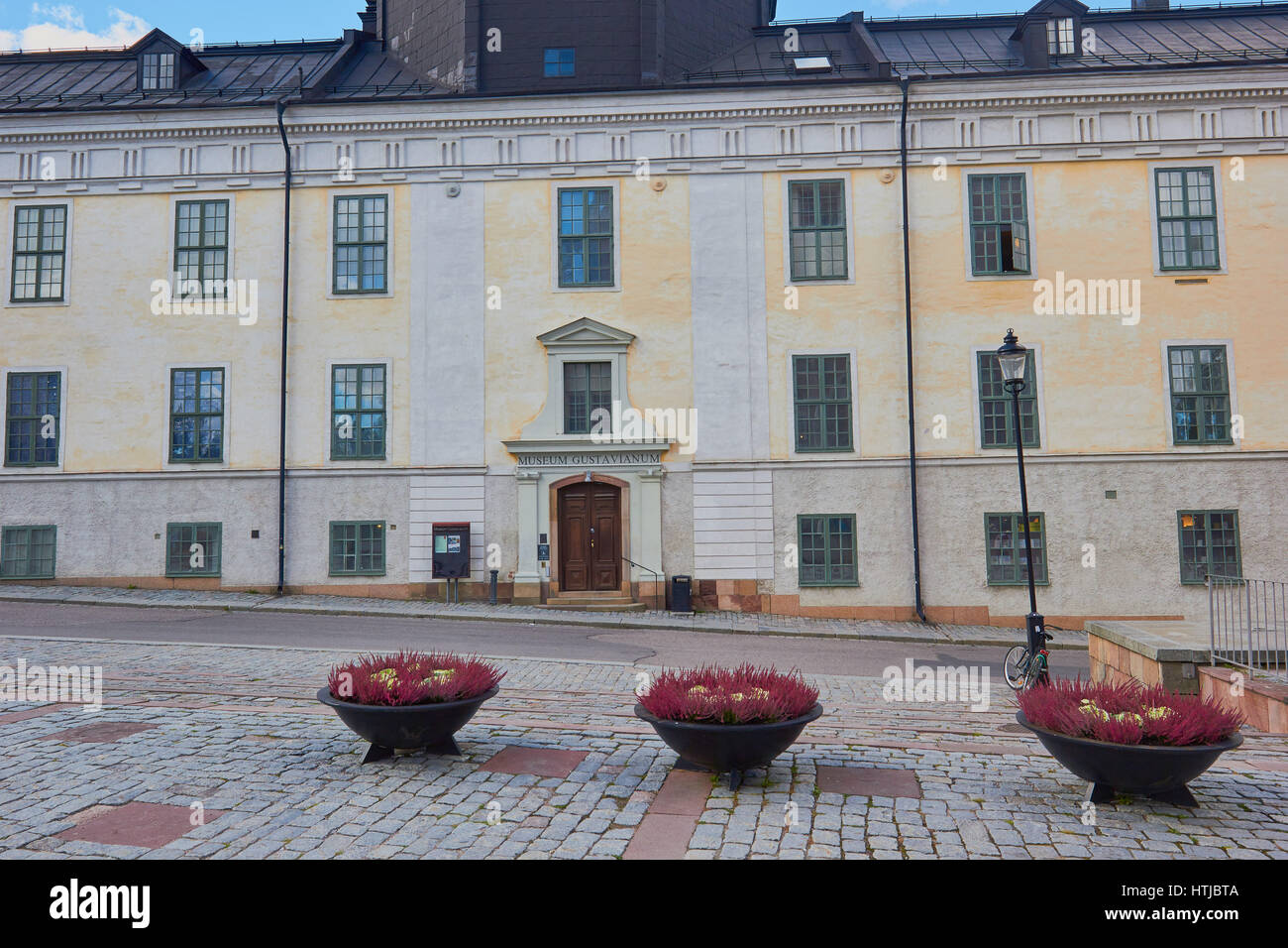 Gustavianum el antiguo edificio principal de la Universidad de Uppsala, construido 1622-1625, ahora la Universidad - Museo Gustavianum, Uppsala, Suecia Foto de stock