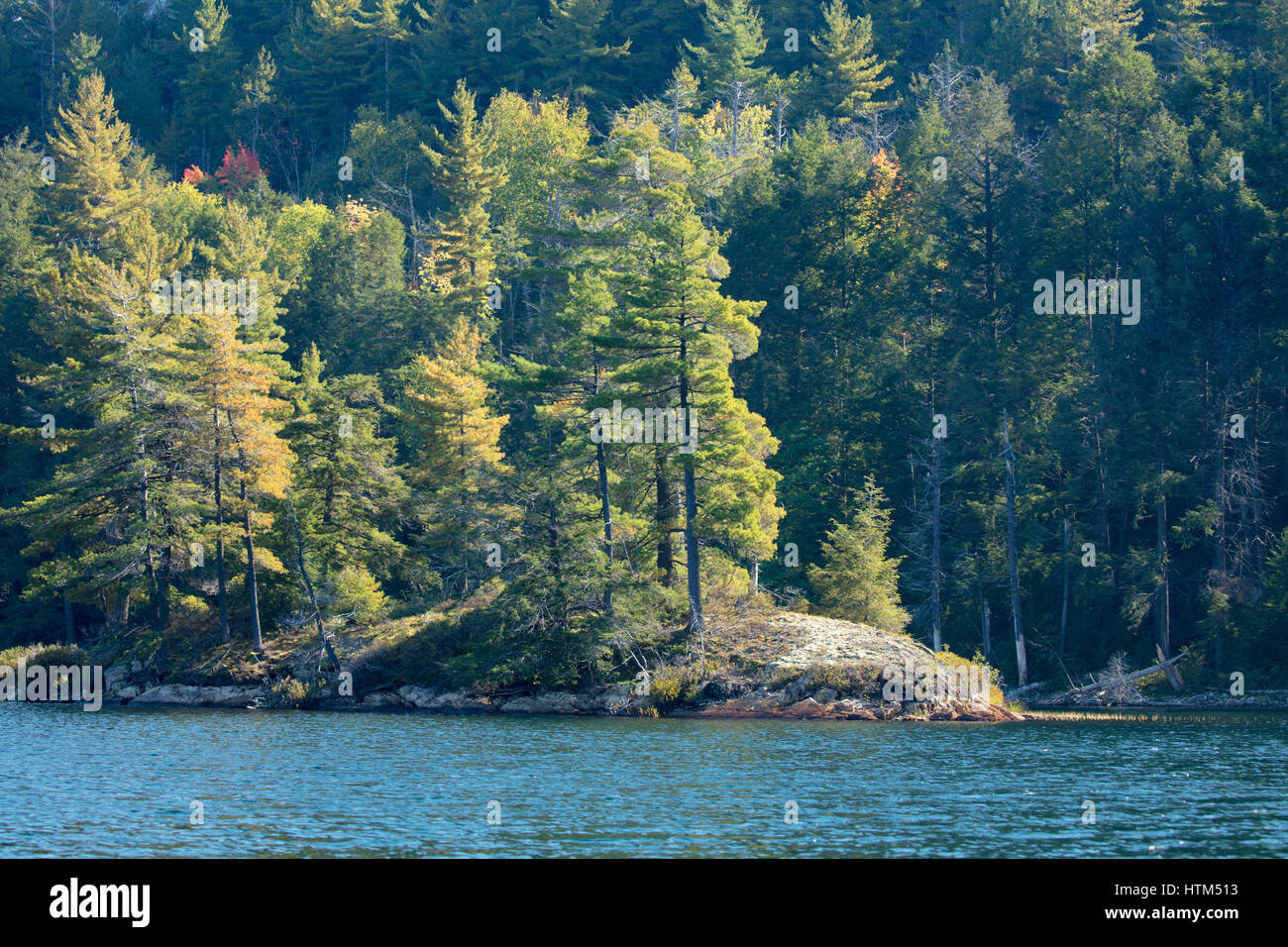 Gracia, Killarney Provincial Park Lake, Ontario, Canadá Foto de stock
