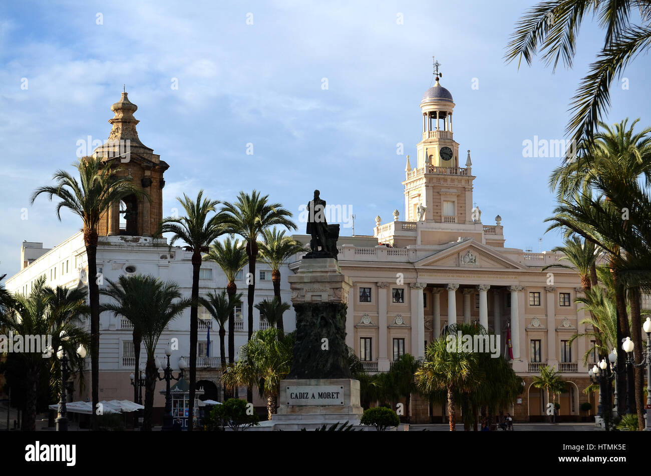 Stadtansicht Cádiz Foto de stock