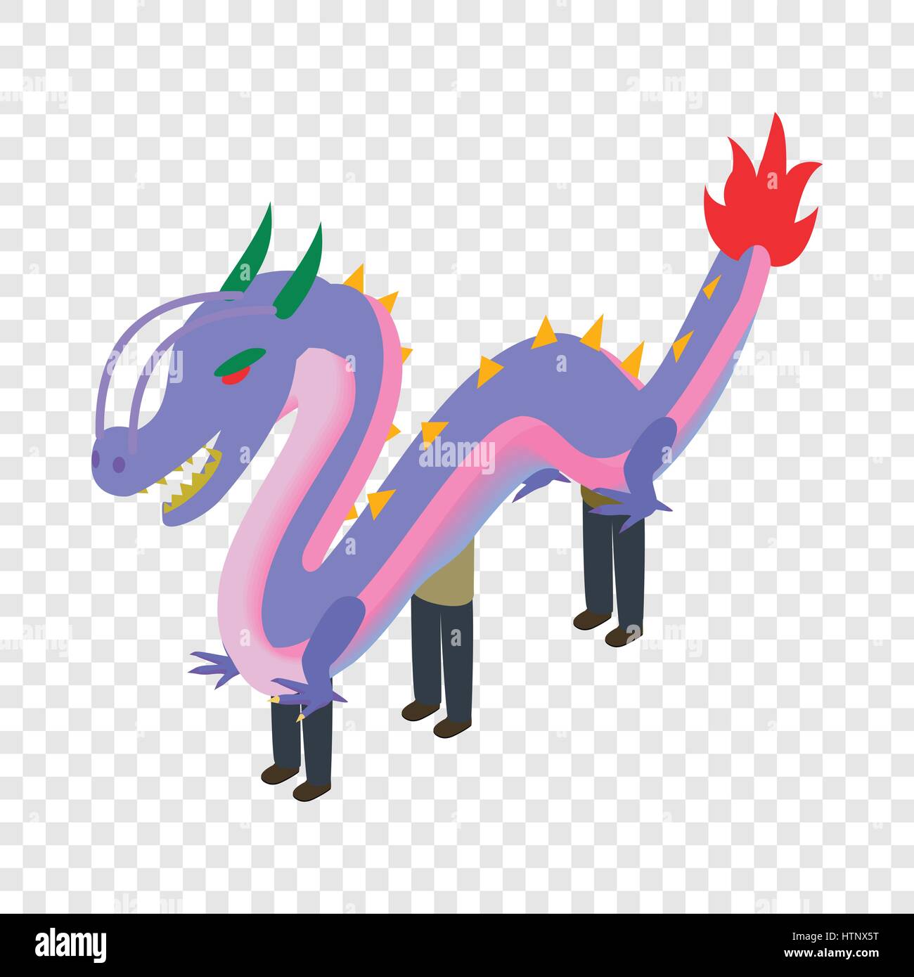 Disfraz de dragón chino Imágenes vectoriales de stock - Página 3 - Alamy