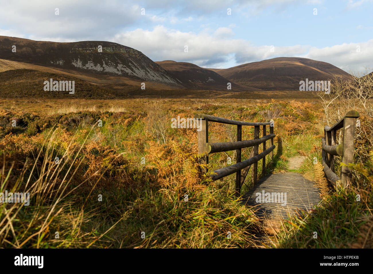 Impresionante paisaje de las islas Orkney, Escocia. Foto de stock