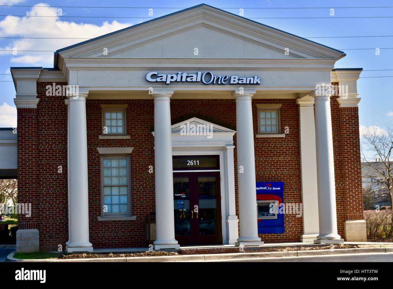 Capital One Bank Foto de stock