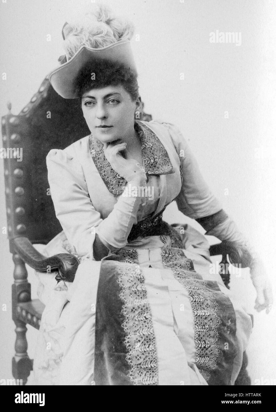GEORGINA Drew (1856-1893) actriz norteamericana Foto de stock