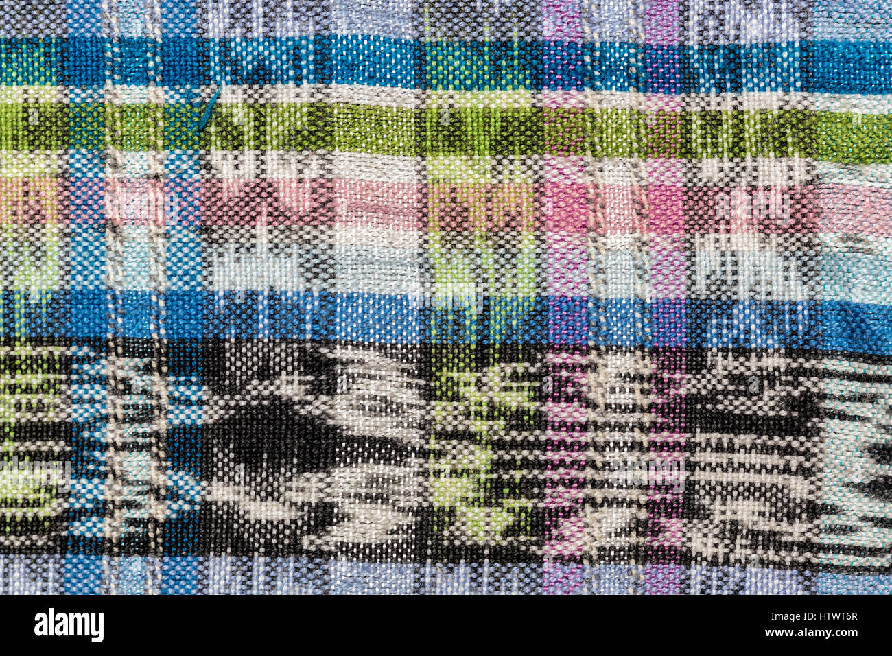 Los textiles de Guatemala Foto de stock