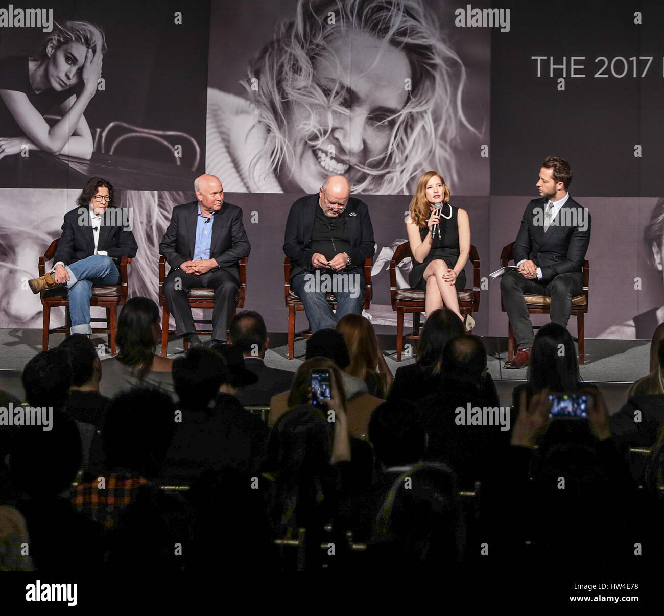 El Pirelli calendar presenta Peter Lindbergh en belleza . Un panel de