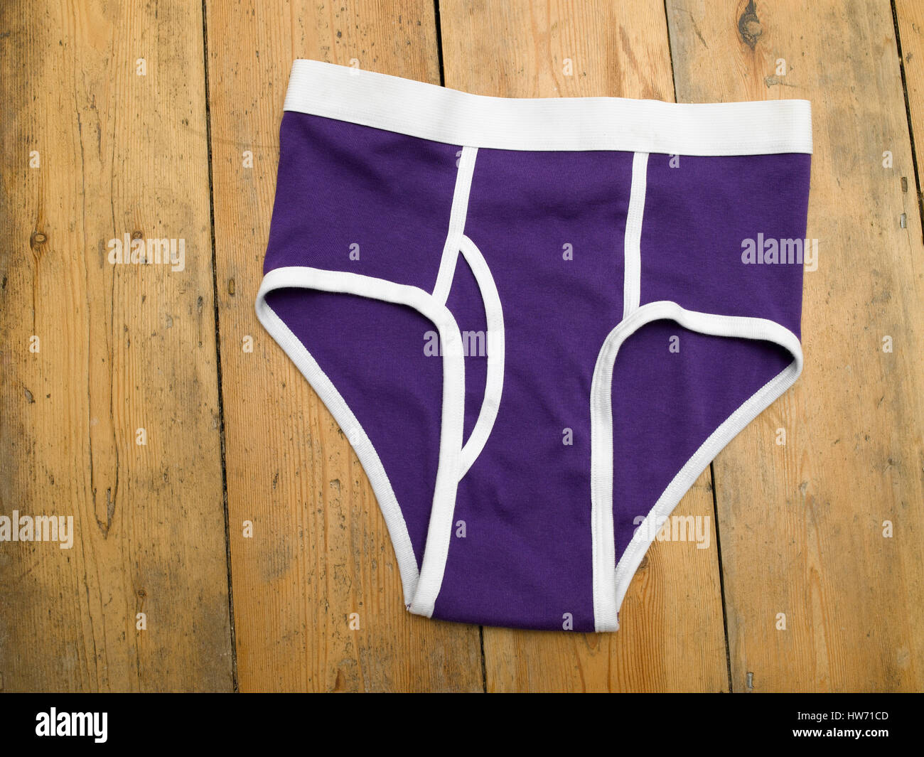 Pantalones en piso Foto de stock