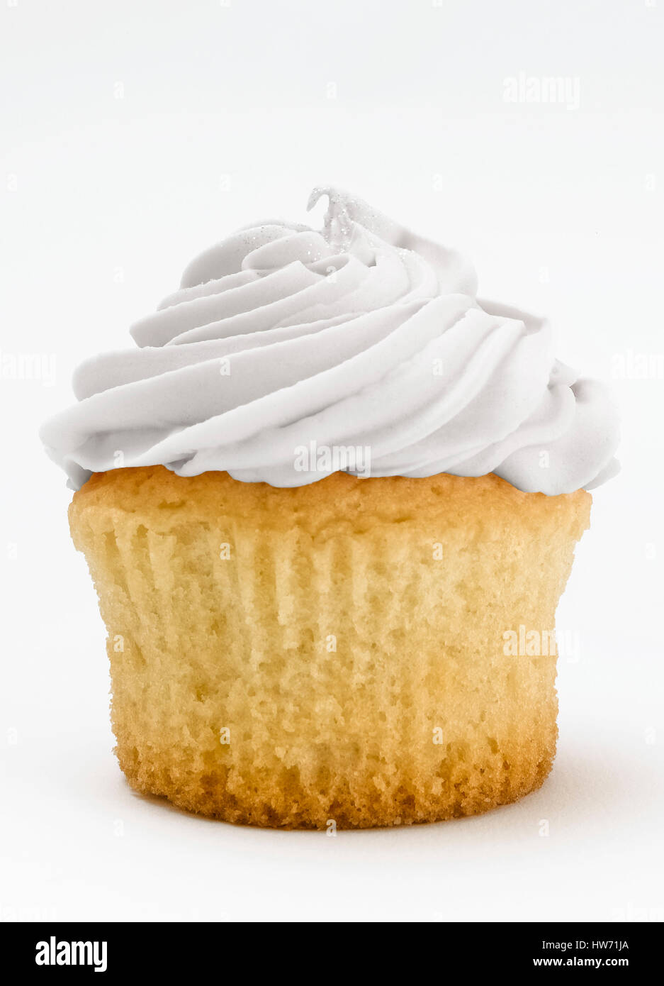 Cupcake aislado Foto de stock