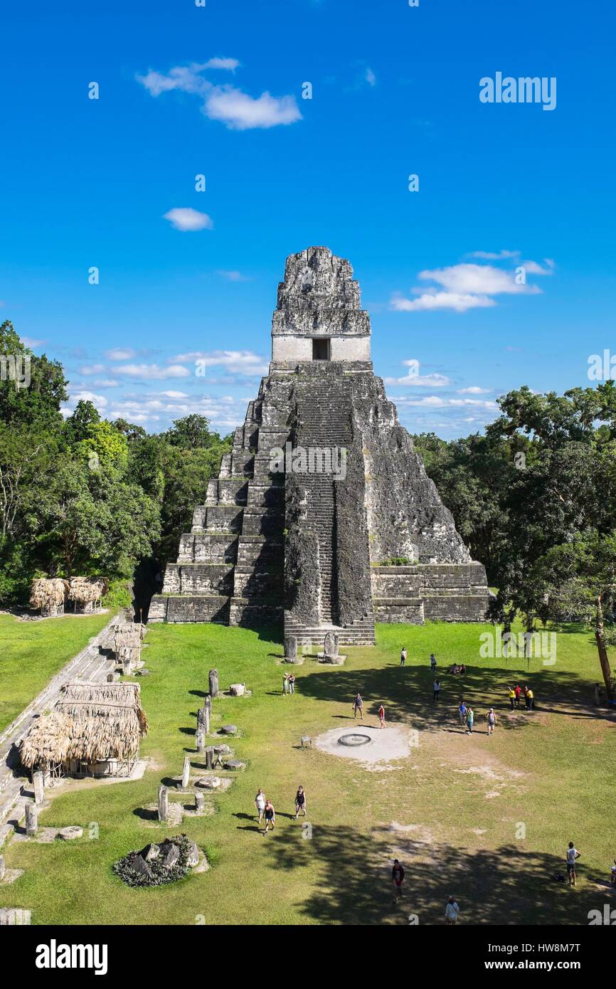 El departamento de Petén, Guatemala, El Parque Nacional de Tikal, un