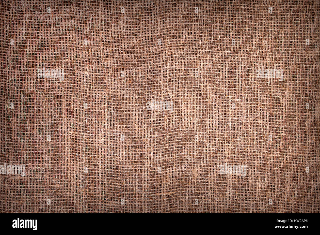 Textura de arpillera oscura Foto de stock