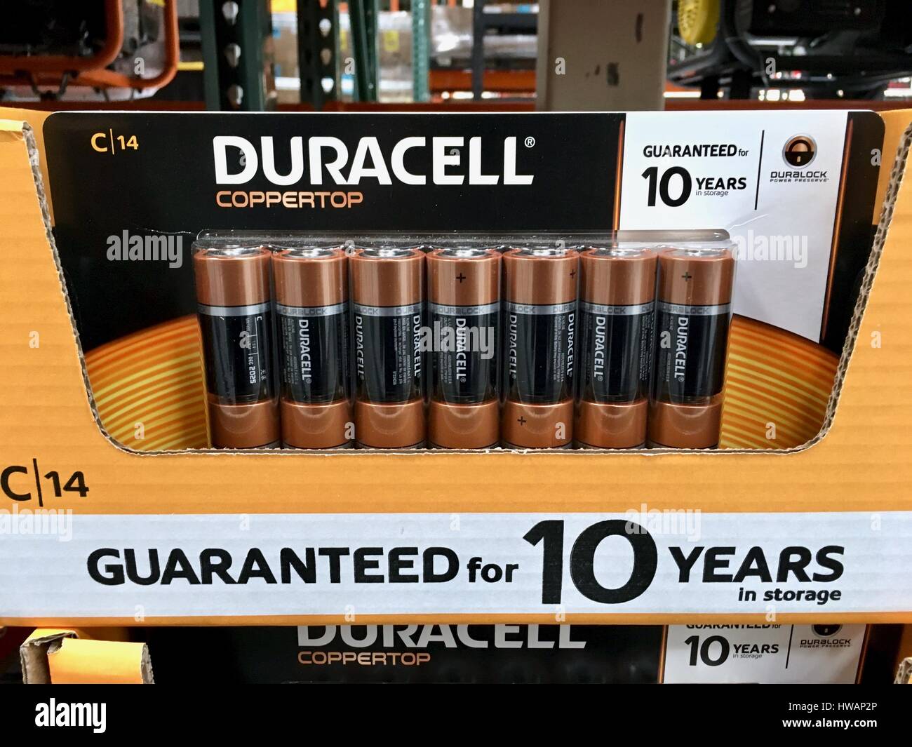 Pilas AA Duracell Coppertop con ingredientes Power Boost, paquete