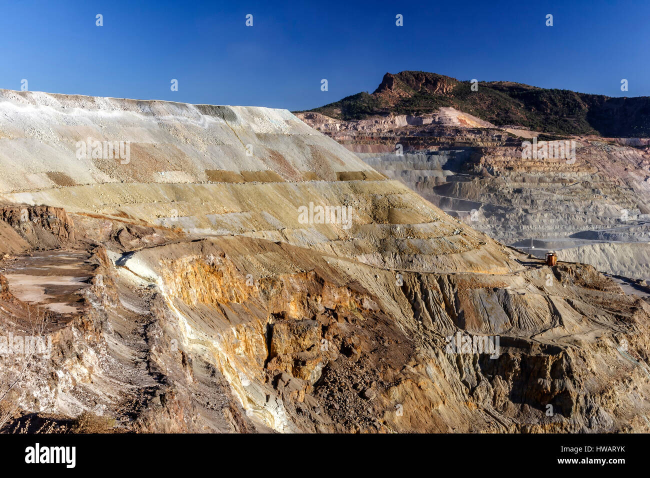 Mina de cobre a cielo abierto fotografías e imágenes de alta resolución