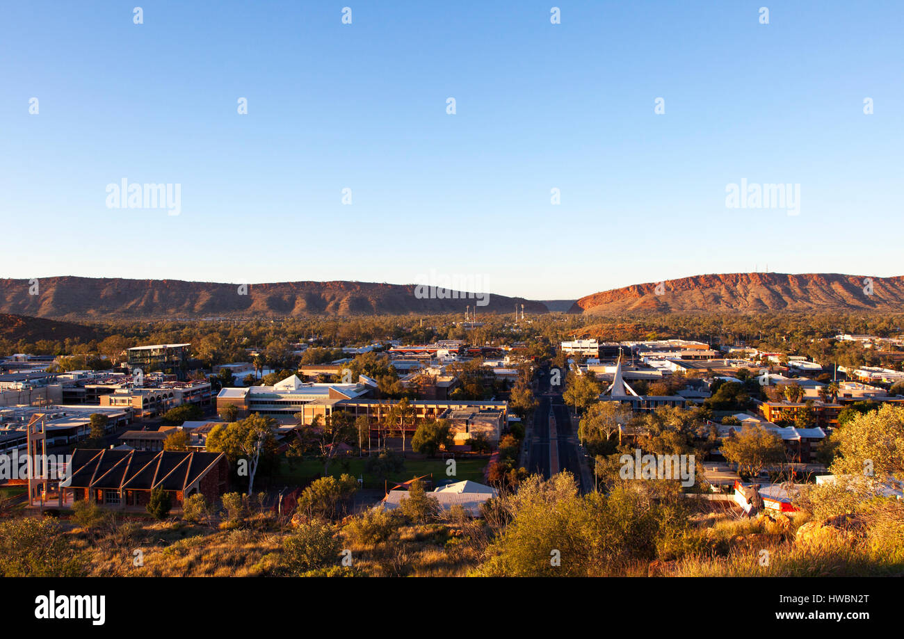 Alice Springs, el Territorio del Norte, Australia Foto de stock