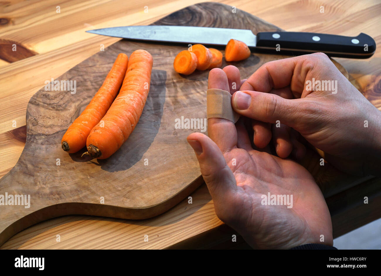 Herida de cocina fotografías e imágenes de alta resolución Alamy