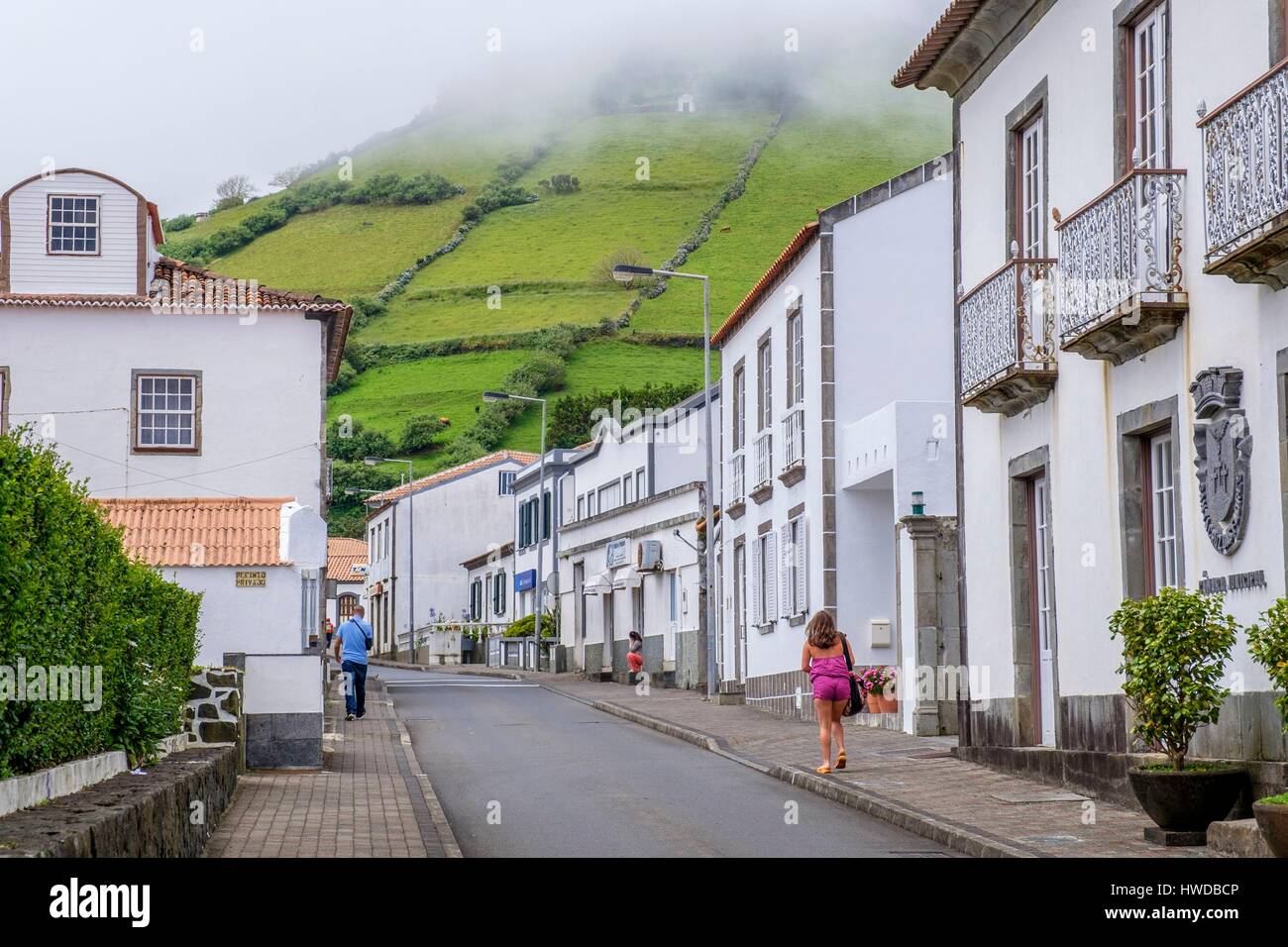 Portugal, Azores, la isla de Flores, Santa Cruz das Flores Fotografía de  stock - Alamy