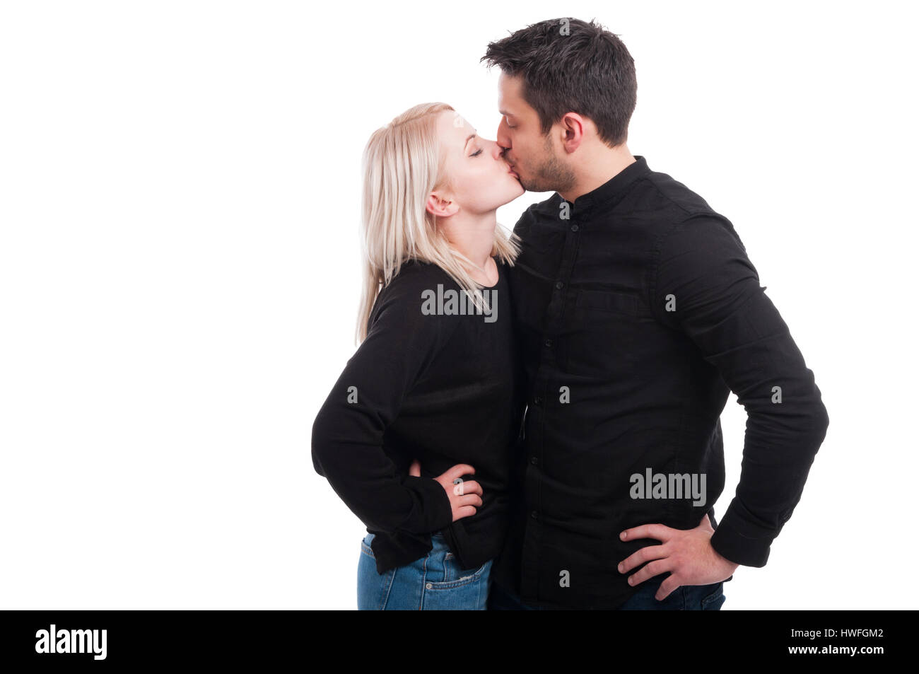 Beso boca pareja fotografías e imágenes de alta resolución - Página 2 -  Alamy