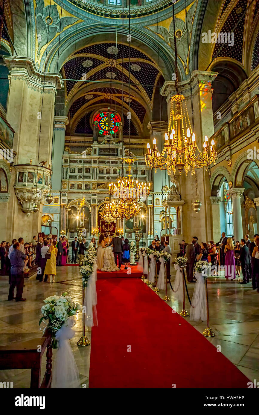 Iglesia Ortodoxa Griega, Estambul Fotografía de stock - Alamy