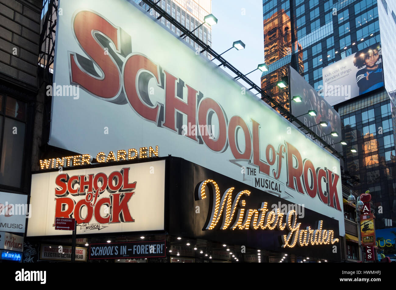 Escuela de Rock, el musical Foto de stock