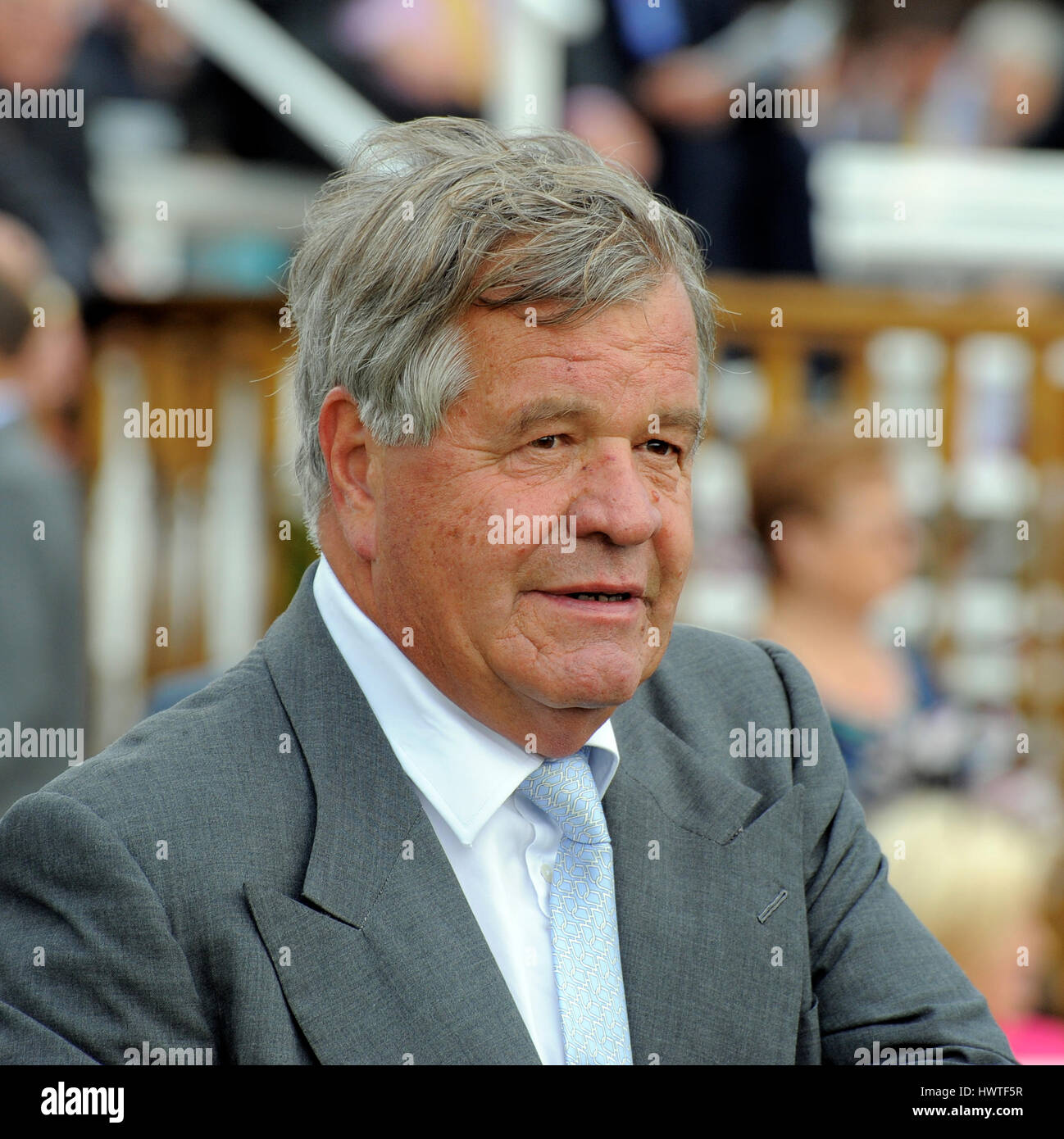 MICHAEL STOUTE ENTRENADOR DE CABALLOS DE CARRERA hipódromo York York, Inglaterra el 17 de agosto de 2011 Foto de stock