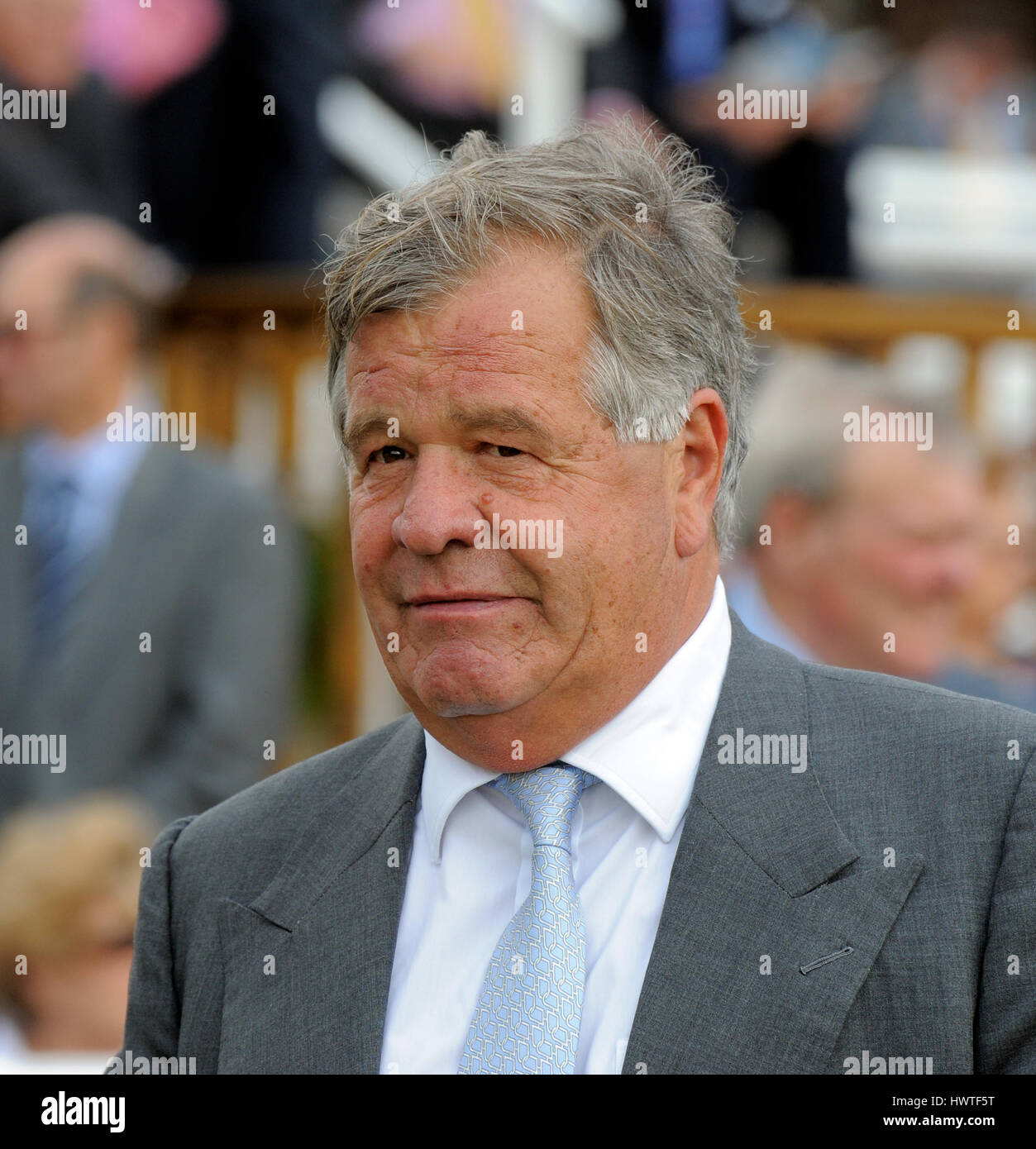 MICHAEL STOUTE ENTRENADOR DE CABALLOS DE CARRERA hipódromo York York, Inglaterra el 19 de agosto de 2011 Foto de stock