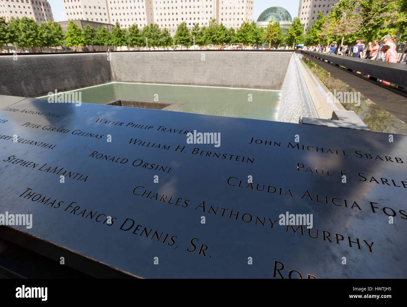 La Ciudad de Nueva York, Estados Unidos - 11 de julio, 2015 Fuente: el  Memorial a las