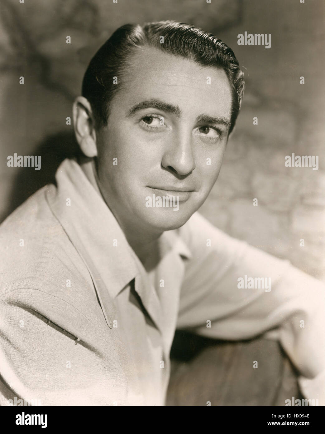 Macdonald Carey, Publicidad, Retrato, Paramount Pictures, 1948 Foto de stock