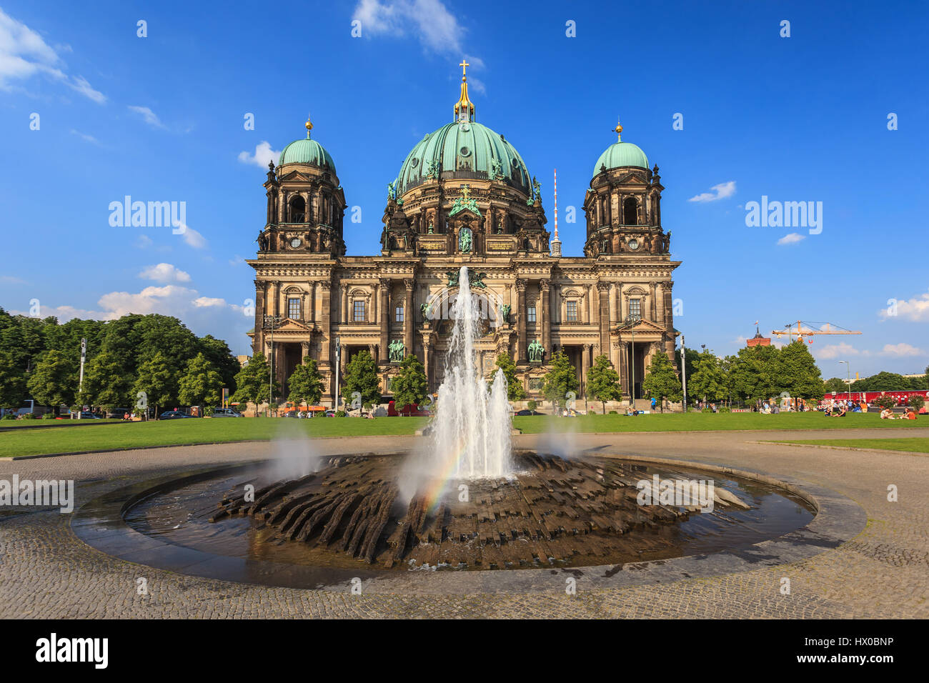 La Catedral de Berlín, Berlín, Alemania Foto de stock