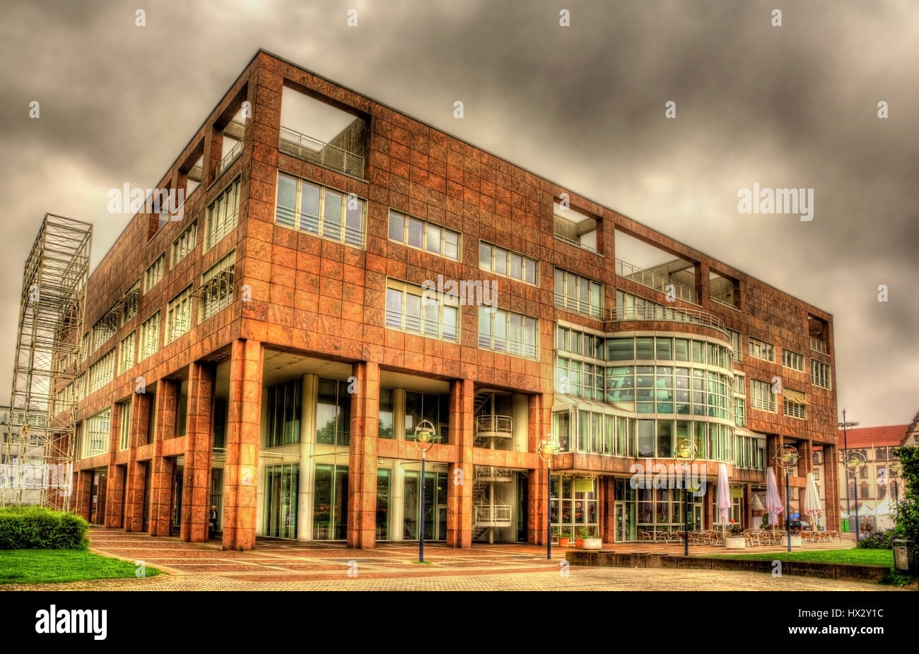 Ayuntamiento de Dortmund - Alemania, en Renania del Norte-Westfalia Foto de stock
