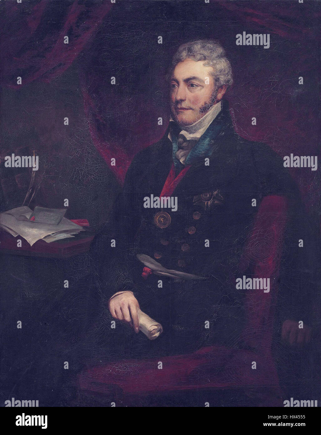 James McGrigor, 1Bt (1771 1858), seguidor de John Jackson Foto de stock